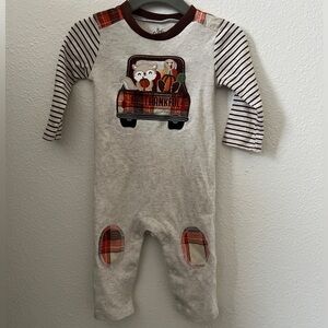 Baby Boy Fall Romper
